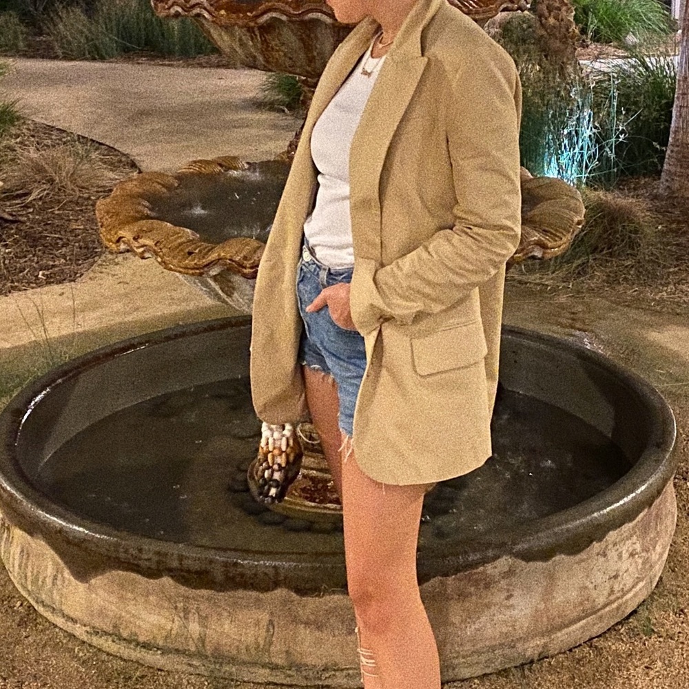 Zara Tan Blazer